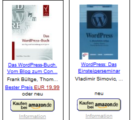 Das WordPress Buch von F. Bültge / WordPress von T. Simovic