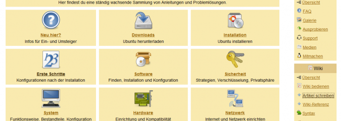 Ubuntu-Linux: Professionelles Wiki und Forum der deutschen User