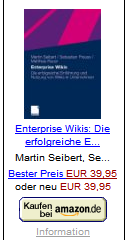 Seibert/Preuss/Rauer: Enterprise Wikis: Die erfolgreiche Einführung und Nutzung von Wikis im Unternehmen