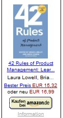 Lawley/Cohen: 42 Rules of Product Management