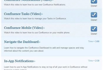 Confluence: E-Learning mit Lernfortschritt