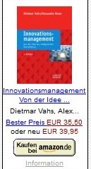 Vahs/Brem: Innovationsmanagement-Von der Idee zur erfolgreichen Vermarktung